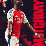 大战来临！阿森纳发布欧冠对阵皇马海报：萨卡单人出镜-体育资源-体育博彩-体育投注策略网